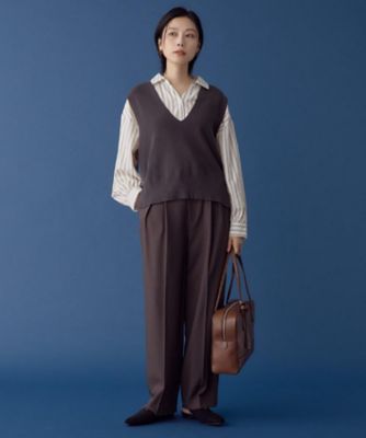 新品タグ付き★BLUE LABEL ニットベスト付きブラウス　セットアップ　38 春まで着られる】ニットベスト＆ブラウスセット／洗濯機OK