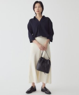着るだけでコーディネートが決まる】スキッパーブラウス＆パンツセット