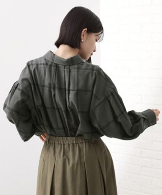 インしてる風にも着られるチェックシャツ（2002545700