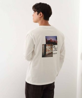 フォトグラフィック長袖Tシャツ（2002545883） | THE SHOP