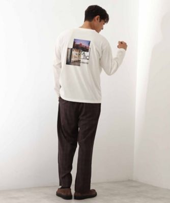 フォトグラフィック長袖Tシャツ（2002545883） | THE SHOP
