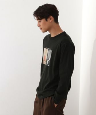 フォトグラフィック長袖Tシャツ（2002545883） | THE SHOP