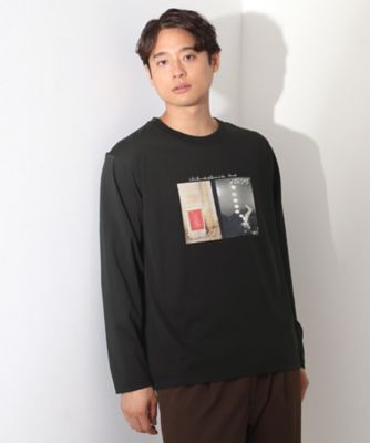 フォトグラフィック長袖Tシャツ（2002545883） | THE SHOP