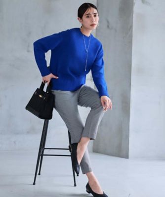 裏起毛ハイストレッチイージーテーパードパンツ【洗濯機OK