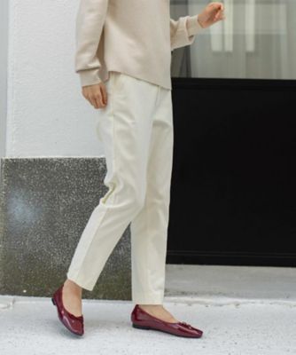 裏起毛ハイストレッチイージーテーパードパンツ【洗濯機OK