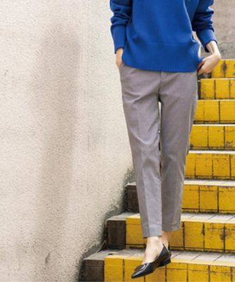 OPAQUE.CLIP (Women)/オペークドットクリップ 裏起毛ハイストレッチイージーテーパードパンツ(2002545942) クロ119 パンツ・ズボン【三越伊勢丹/公式】