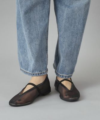 美品♪Dhyana. ディアナドット シルバーシューズ　 グレー　23.5㎝ ディアナドット Dhyana. ビジュ-レースフラットシューズ -靴