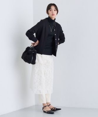 トレンド】衿付きワイドリブニット（2002546027） | INDIVI