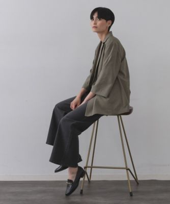 リネンライクダブルジャケット【洗える】（2002546041