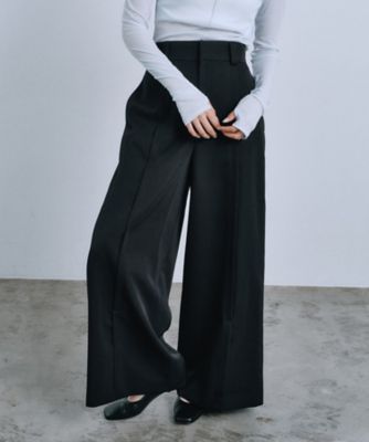 パンツ ENFOLD CURVE-HEM JOGGER PANTS 38 ENFOLD CURVE-HEM JOGGER PANTS サイズ38 ブラック CURVE－HEM