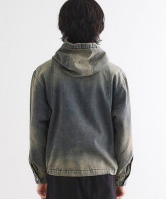 ヴィンテージライクデニムジップパーカ（2002546127