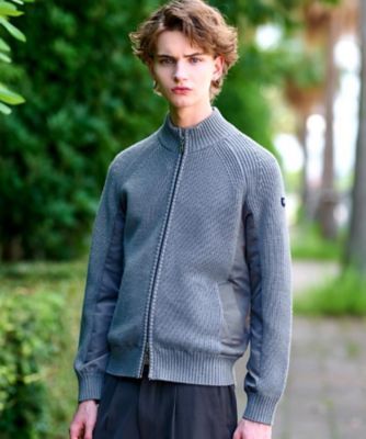 Letroyes ニットジャケット　united arrows ドレステリア UNITED ARROWS - ユナイテッドアローズ LETROYES ルトロワ アルパカ混