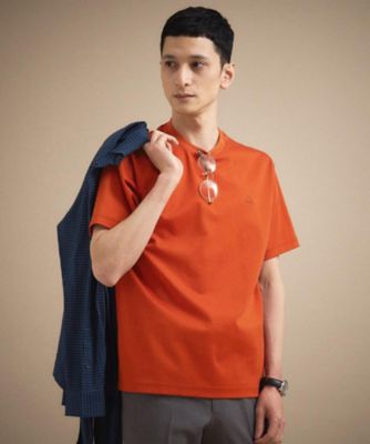 ワンストローク刺繍 半袖 Tシャツ（2002546137） | TAKEO
