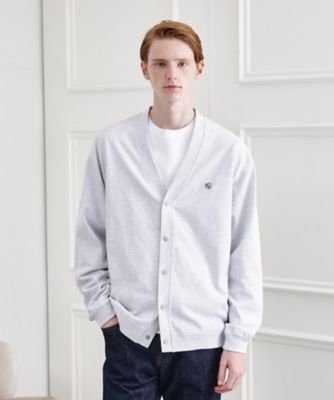 TAKEO KIKUCHI (Men)/タケオキクチ ワンポイント刺繍スウェットカーディガン(2002546164) グレー011 トップス【三越伊勢丹/公式】