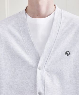 LIMITED】ワンポイント刺繍スウェットカーディガン