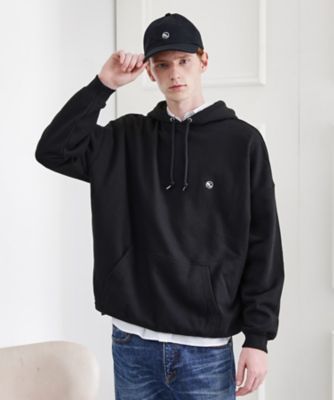 TAKEO KIKUCHI (Men)/タケオキクチ ワンポイント刺繍スウェットパーカ(2002546165) クロ019 トップス【三越伊勢丹/公式】