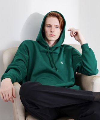 TAKEO KIKUCHI (Men)/タケオキクチ ワンポイント刺繍スウェットパーカ(2002546165) グリーン024 トップス【三越伊勢丹/公式】