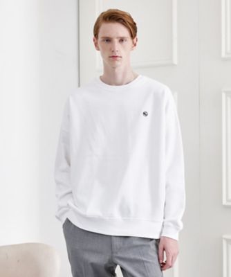 TAKEO KIKUCHI (Men)/タケオキクチ ワンポイント刺繍スウェットトレーナー(2002546166) シロ001 トップス【三越伊勢丹/公式】