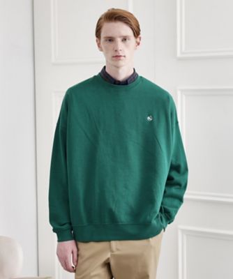 TAKEO KIKUCHI (Men)/タケオキクチ ワンポイント刺繍スウェットトレーナー(2002546166) グリーン024 トップス【三越伊勢丹/公式】