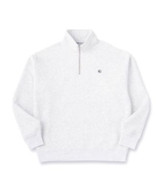 LIMITED】ワンポイント刺繍ハーフジップスウェット トレーナー