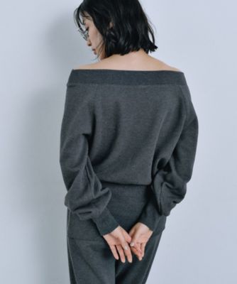 off－shoulder sweat（2002546354） | CODE