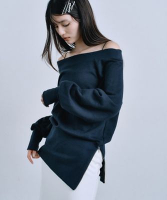 off－shoulder sweat（2002546354） | CODE