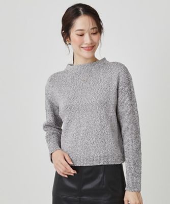 美品✨ミナペルホネン ウール アルパカ ベルスリーブ フード付きニット