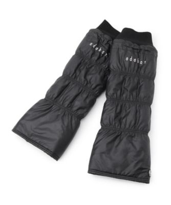 adabat/アダバット ロゴキルティングレッグウォーマー(2002546376) クロ019 スポーツウェア【三越伊勢丹/公式】