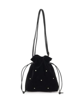 スターリンギア　黒 スエード 巾着袋 5個セット スターリンギア 黒 スエード 巾着袋 5個セット スターリンギア