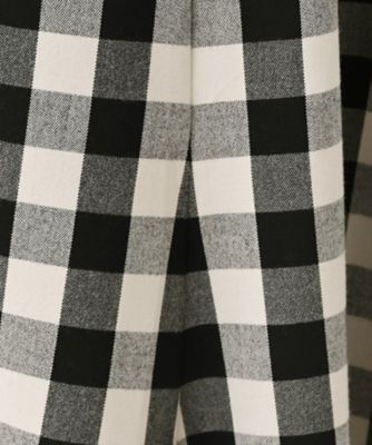 洗える】チェック柄起毛フレアスカート（2002546747