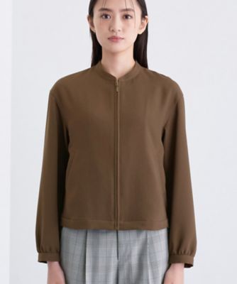 洗える／UVケア／吸汗速乾】ジョーゼットライトブルゾン