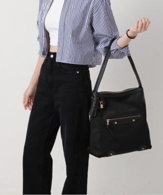 TOFF&LOADSTONE トフアンドロードストーン 黒 ハンドバッグ 鍵付き Key one handle（キーワンハンドル