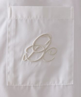 ポケット刺繍レギュラーカラーシャツ【洗濯機OK