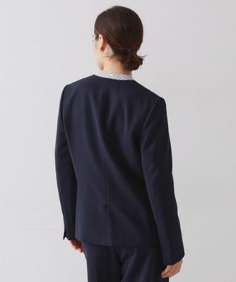≪通勤・セレモニー／セットアップ対応≫ Vネックジャケット／ダブル