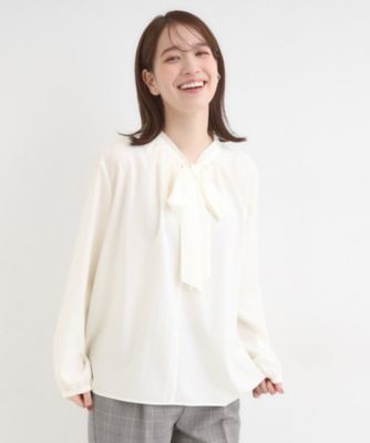 リボンブラウス（2002547120） | SHOO LA RUE (Women
