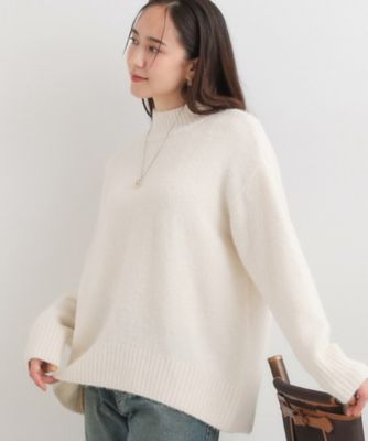 ＜SHOO LA RUE (Women)＞【洗濯機可／Ｓ－ＬＬ】インせず着られる　ふわふわハイネックニット（２００２５４７１２４）