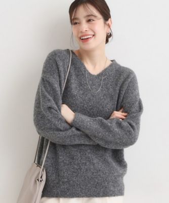 ＜SHOO LA RUE (Women)＞ふわふわＶネックニット（２００２５４７１２５）