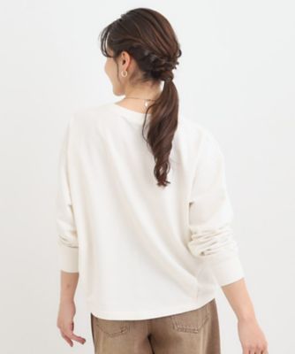 コード刺繍ミニ裏毛トップス（2002547132） | SHOO LA RUE