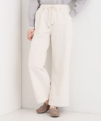 ＜SHOO LA RUE (Women)＞ワイドコーデュロイパンツ（２００２５４７１３３）