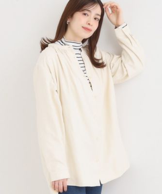 ＜SHOO LA RUE (Women)＞滑らかなタッチが心地よい　マイクロコールチュニック（２００２５４７１３６）