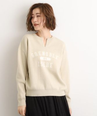 引越し叩き売り！ジュン&ロペ　ニット生地モックネック 肌触り柔らか ベロアモール モックネックニット（ニット