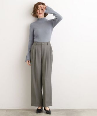 ツータックワイドパンツ（2002547173） | GROVE (Women