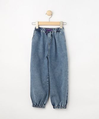 100－150cm】デニムジョグパンツ（2002547498