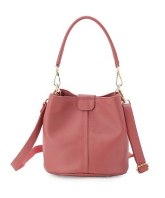 2WAY／オリジナルプリント裏使用】牛革ワンショルダーバック