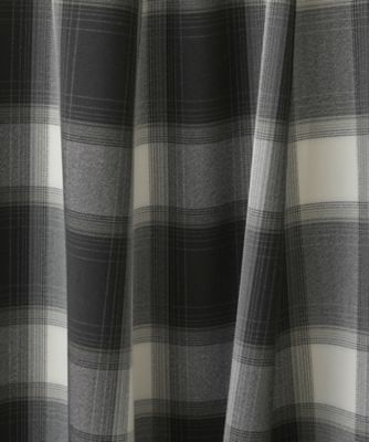 チェック柄フレアスカート ウエスト63cm ウエストスカラップチェック柄フレアスカート