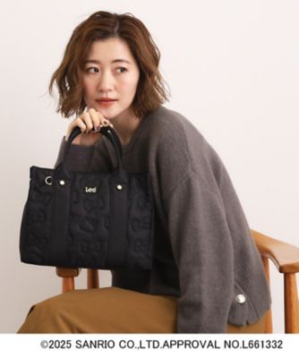 ＜GROVE (Women)＞【ハローキティ】Ｌｅｅ別注リボンキティキルトスクエアトート（２００２５４７６４６）