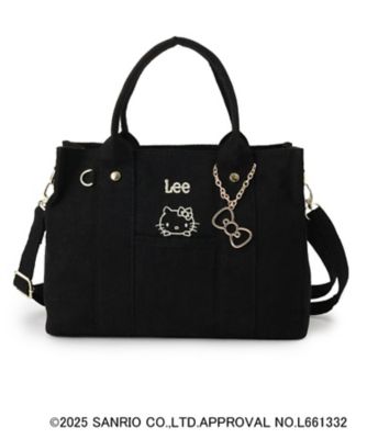 ハローキティ】Lee別注ポケット刺繍スクエアトート