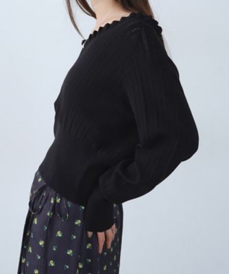 frill design knit（2002547682） | CODE A