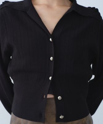 sleek collar knit（2002547683） | CODE A