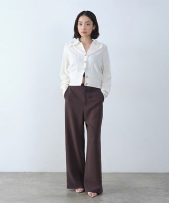 sleek collar knit（2002547683） | CODE A